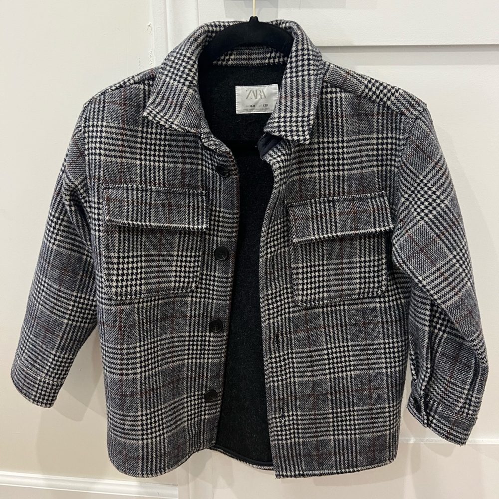 COPY - Wool Plaid overshirt/jacket